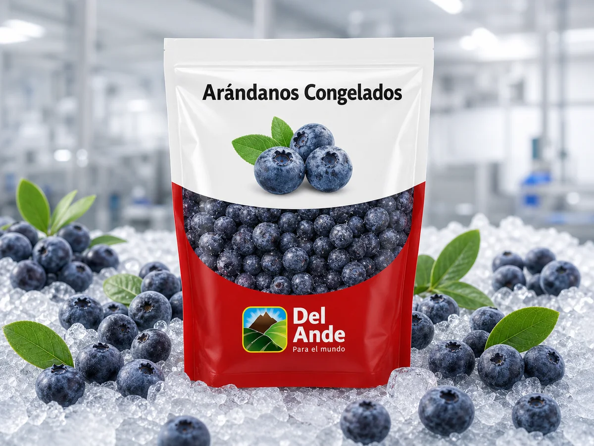 Arándanos congelados