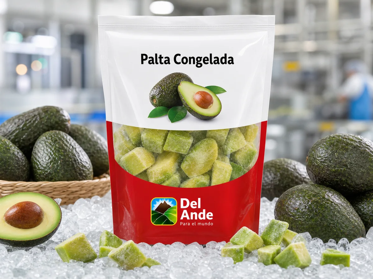 Palta congelada